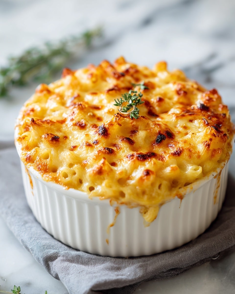 Southern Baked Macaroni and Cheese Recipe - Recipe Image