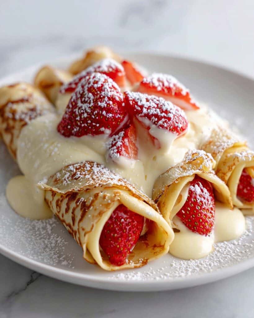Strawberry French Toast Rolls Recipe