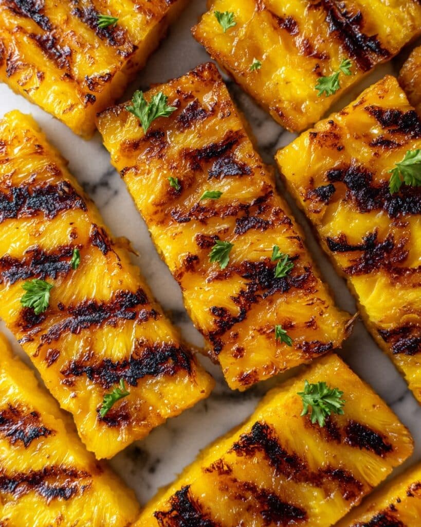 Brown Sugar Grilled Pineapple Recipe