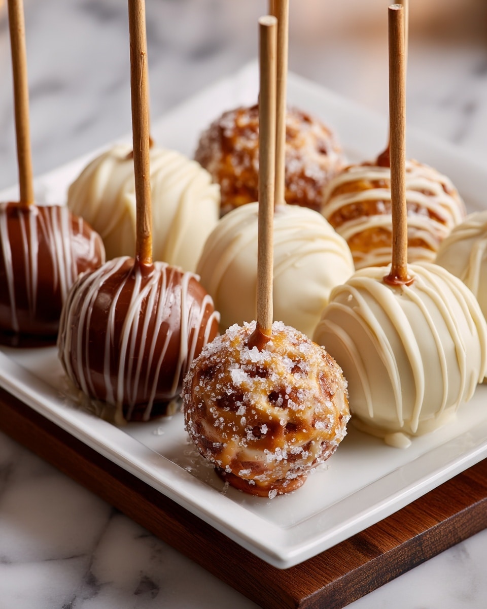 Caramel Apple Pretzel Bites Recipe - Recipe Image
