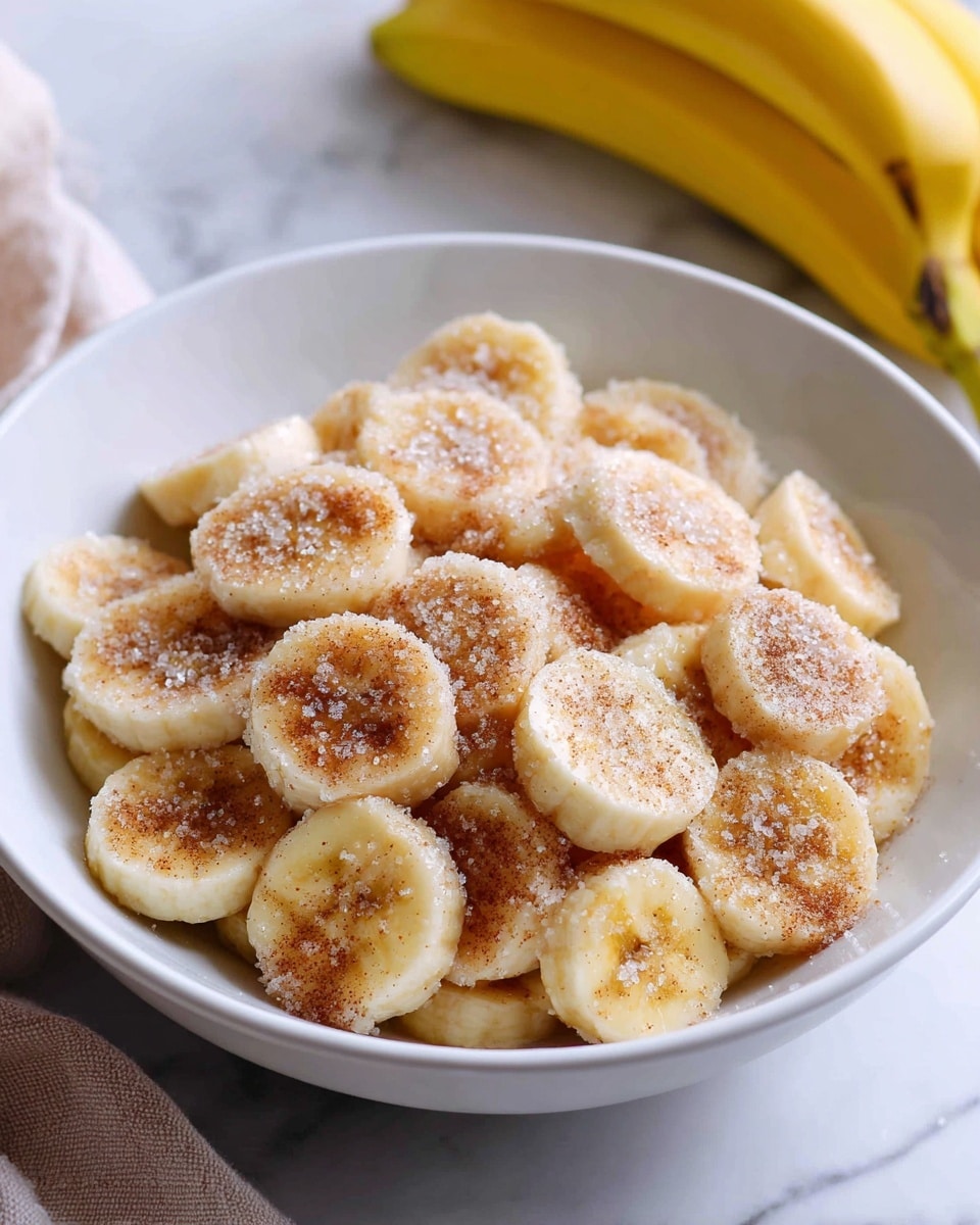 Cinnamon-Sugar Air Fryer Banana Chips Recipe - Recipe Image
