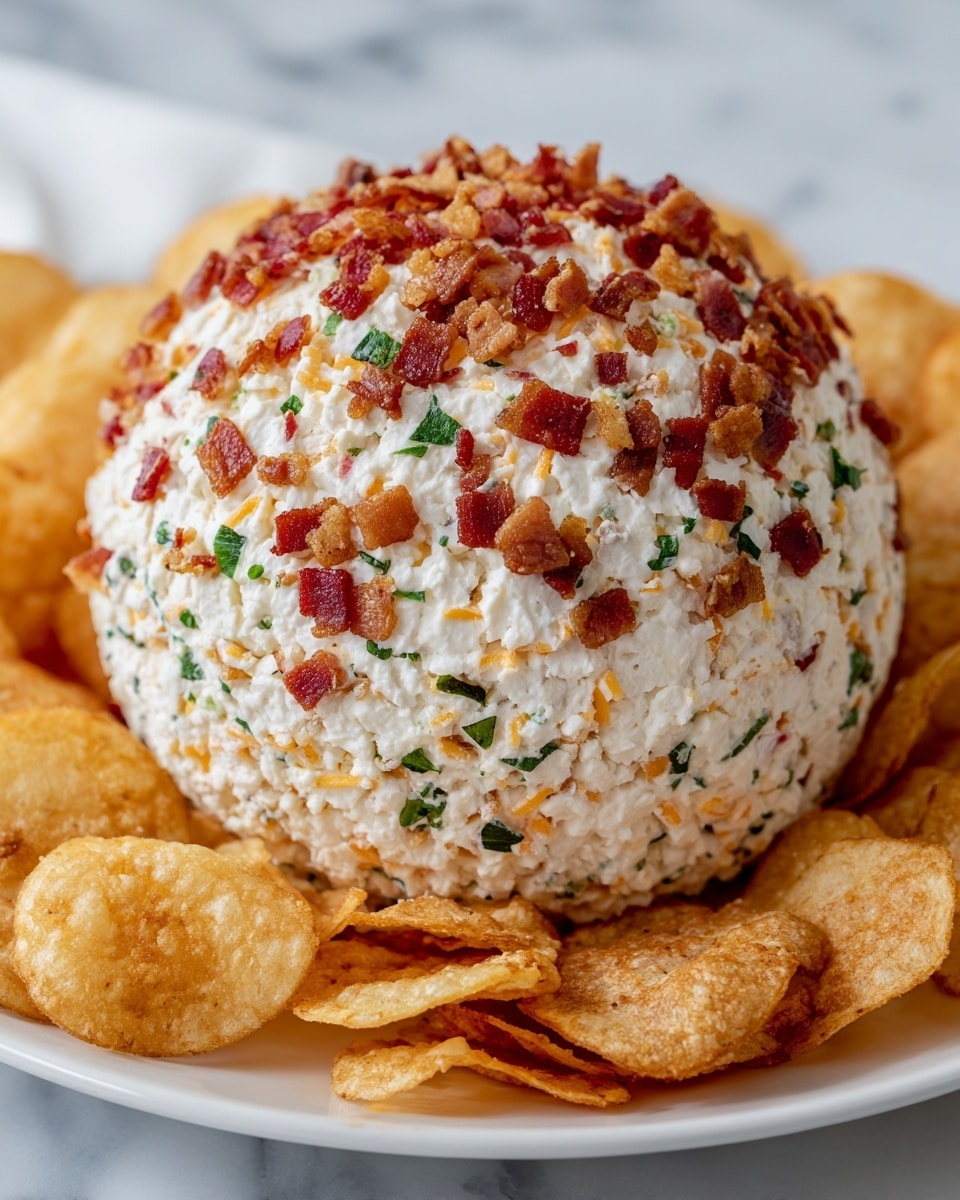 Chipped Beef Cheese Ball Recipe - Recipe Image