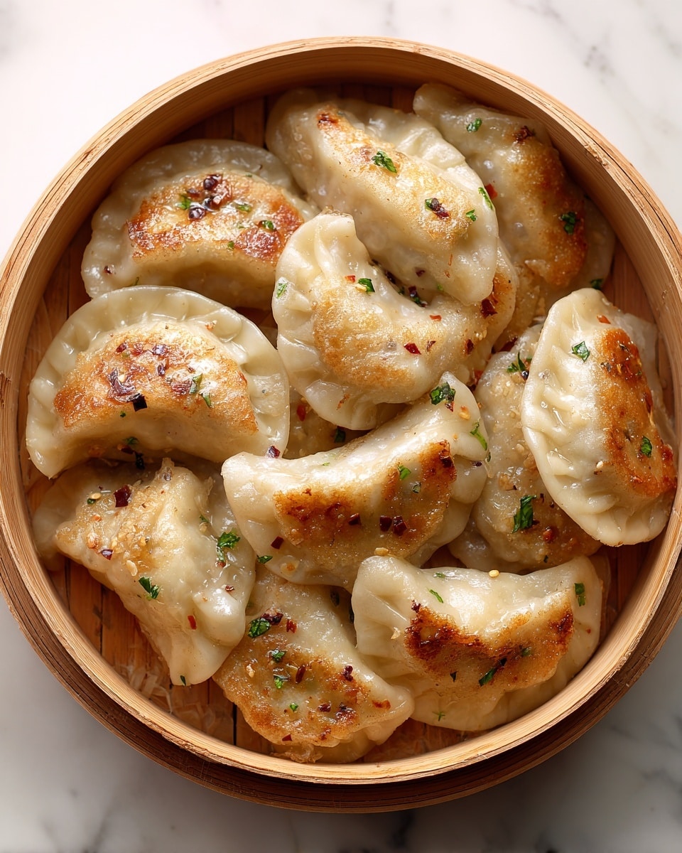 Pan-Fried Pork Dumplings (Potstickers) Recipe - Recipe Image