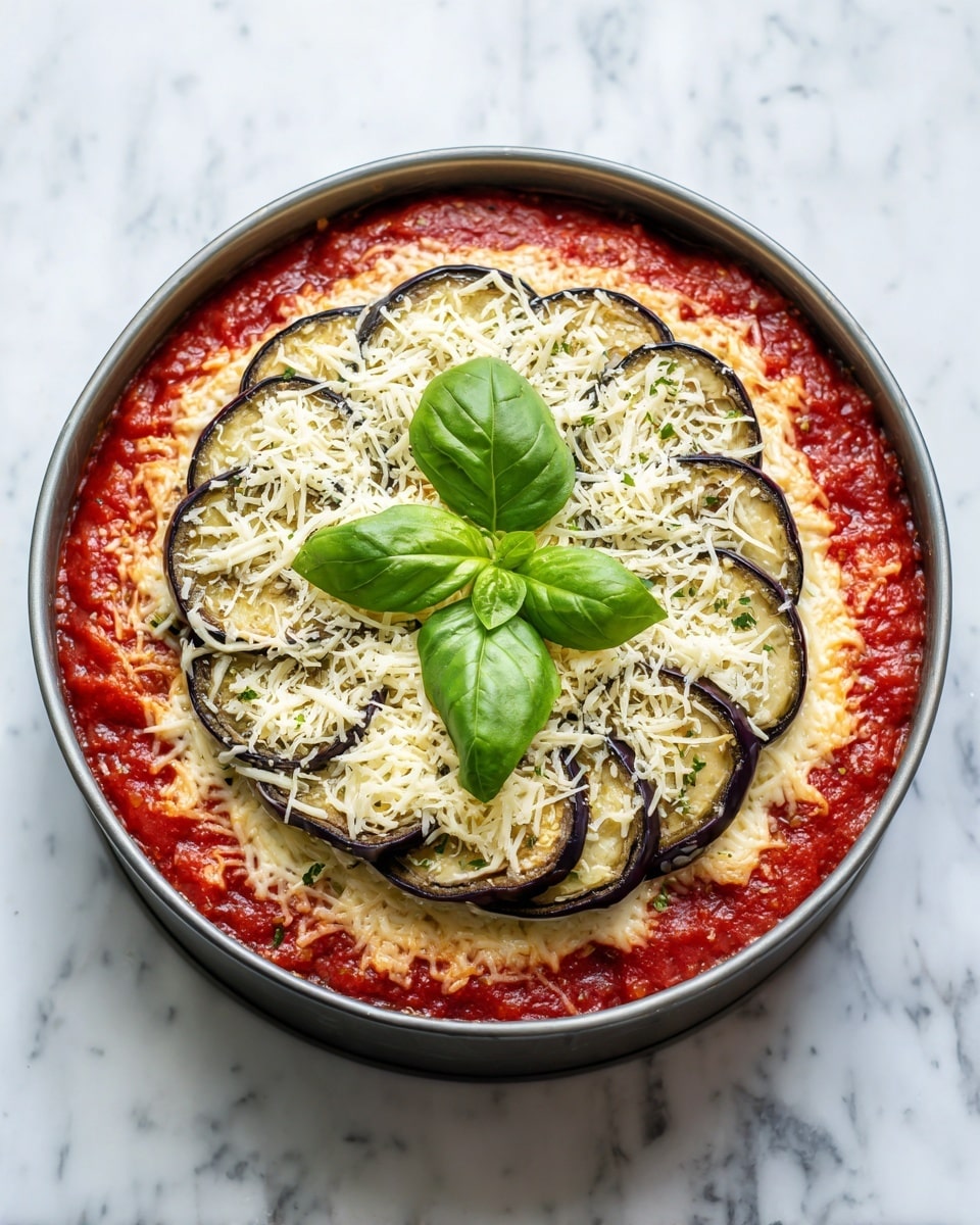 Skillet Eggplant Parmesan Recipe - Recipe Image