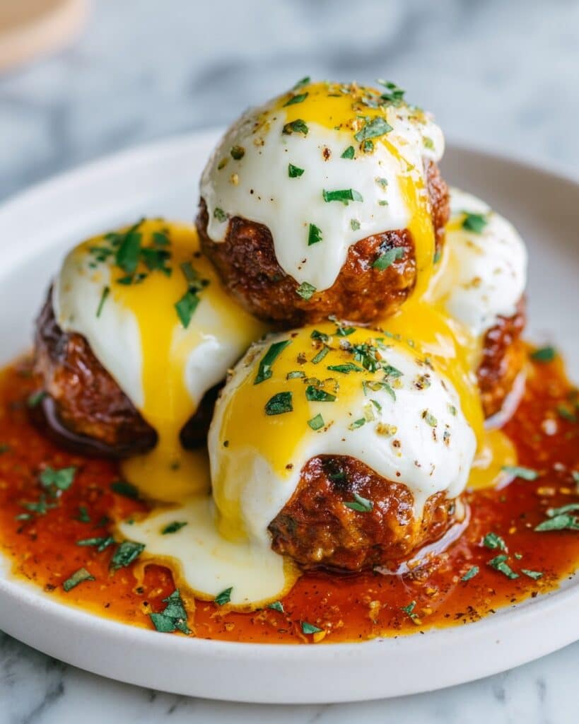 Cheesy Stuffed Meatloaf Bites Recipe