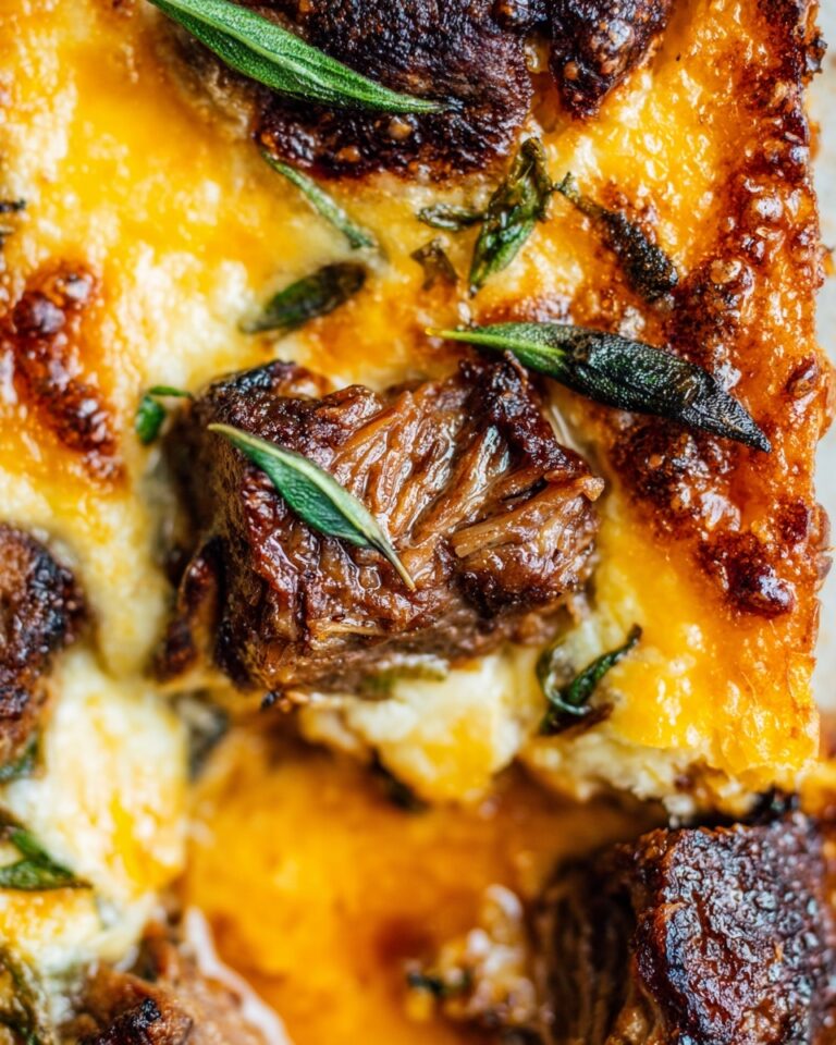 Beef Lombardi Pasta Bake Recipe