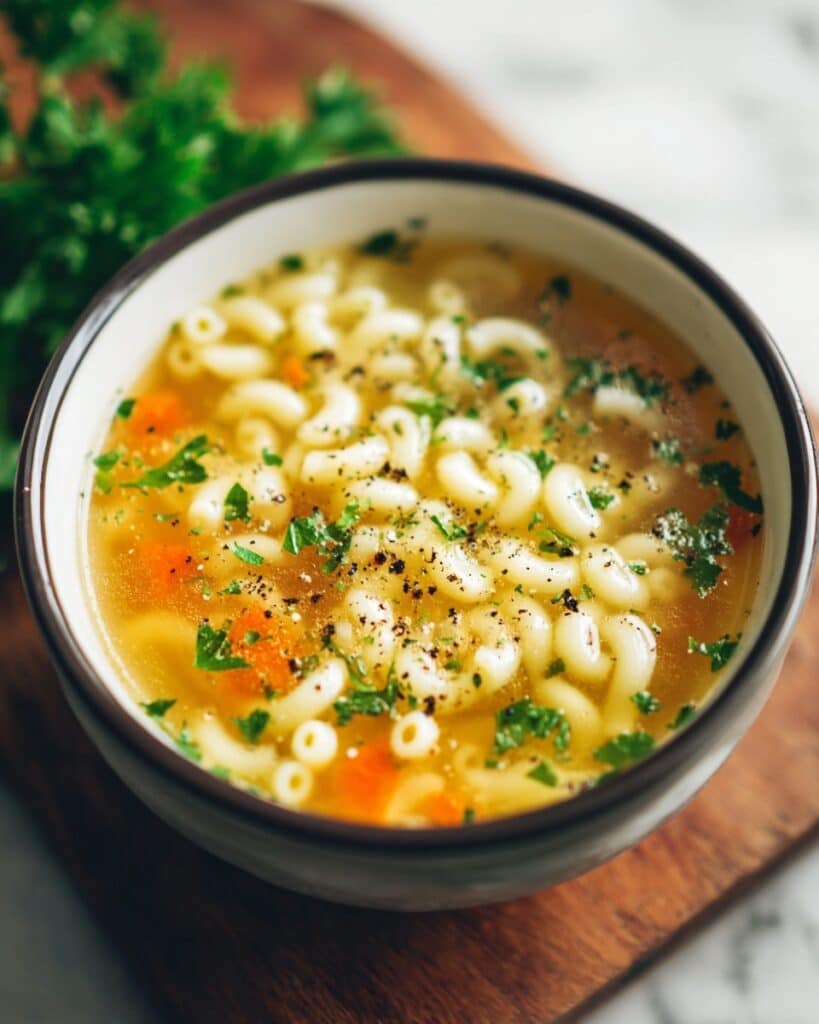 Pastina Soup with Carrots and Pecorino Romano Recipe