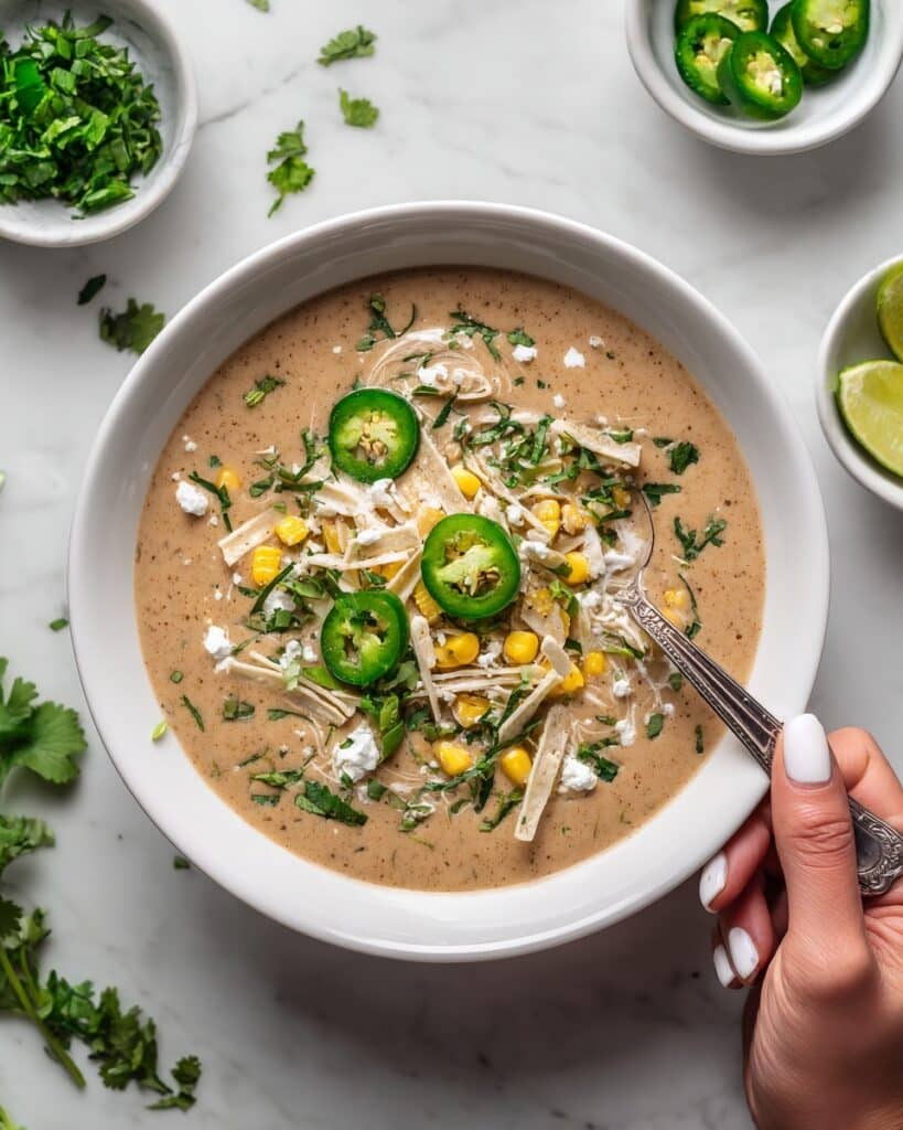 Street Corn Chicken Chili Recipe