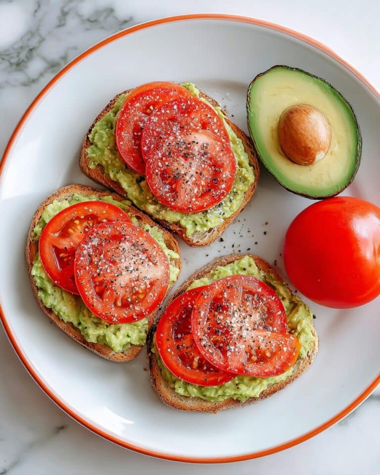 Tomato Avocado Melt Recipe