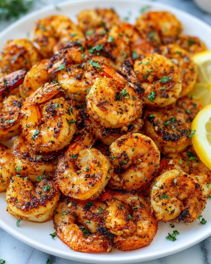 Easy Cajun Blackened Shrimp Recipe
