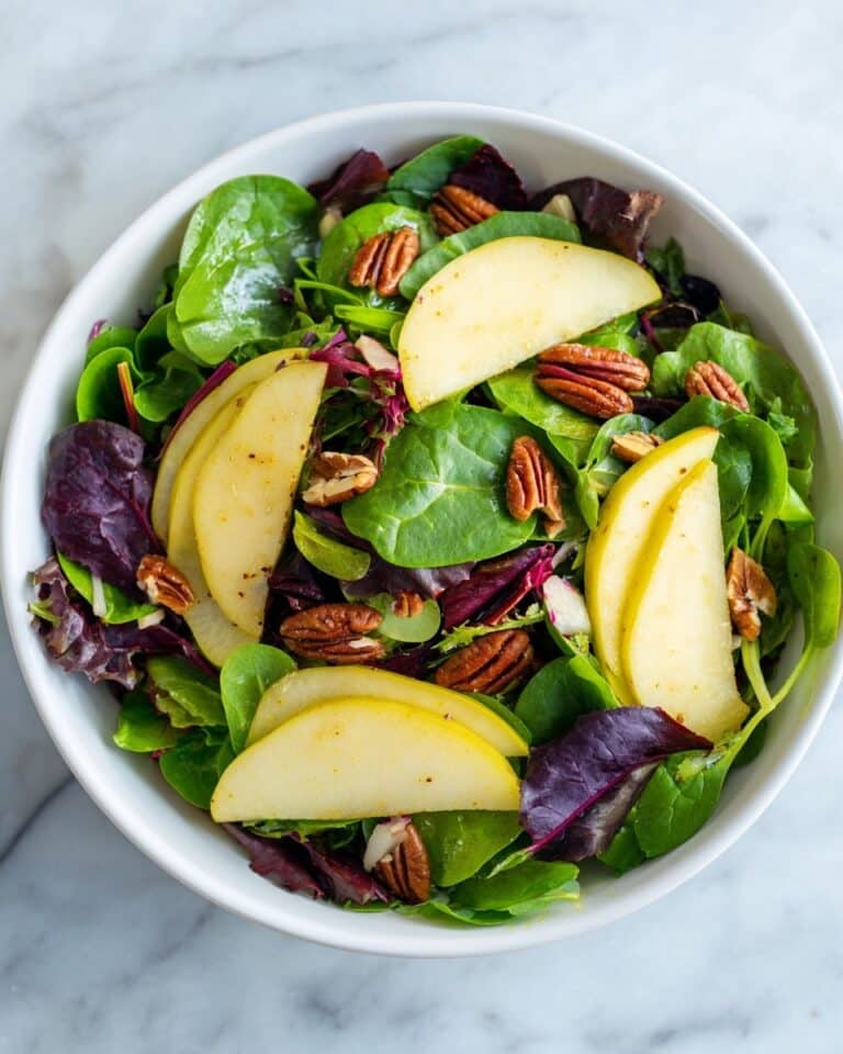 Winter Salad with Pears and Pecans Recipe