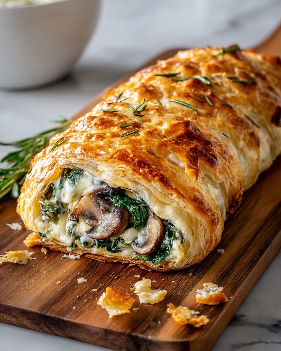 Savory Vegetable Strudel Recipe - Recipe Image