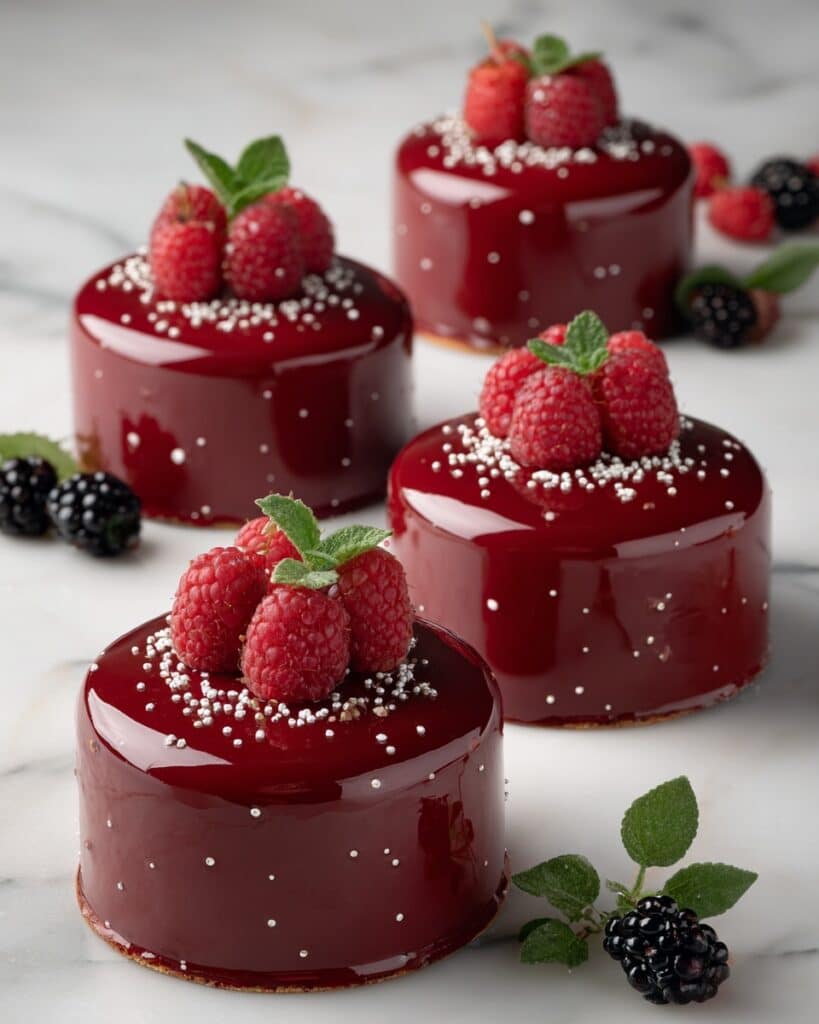 Chocolate-Enrobed Berry Gelée Delights Recipe