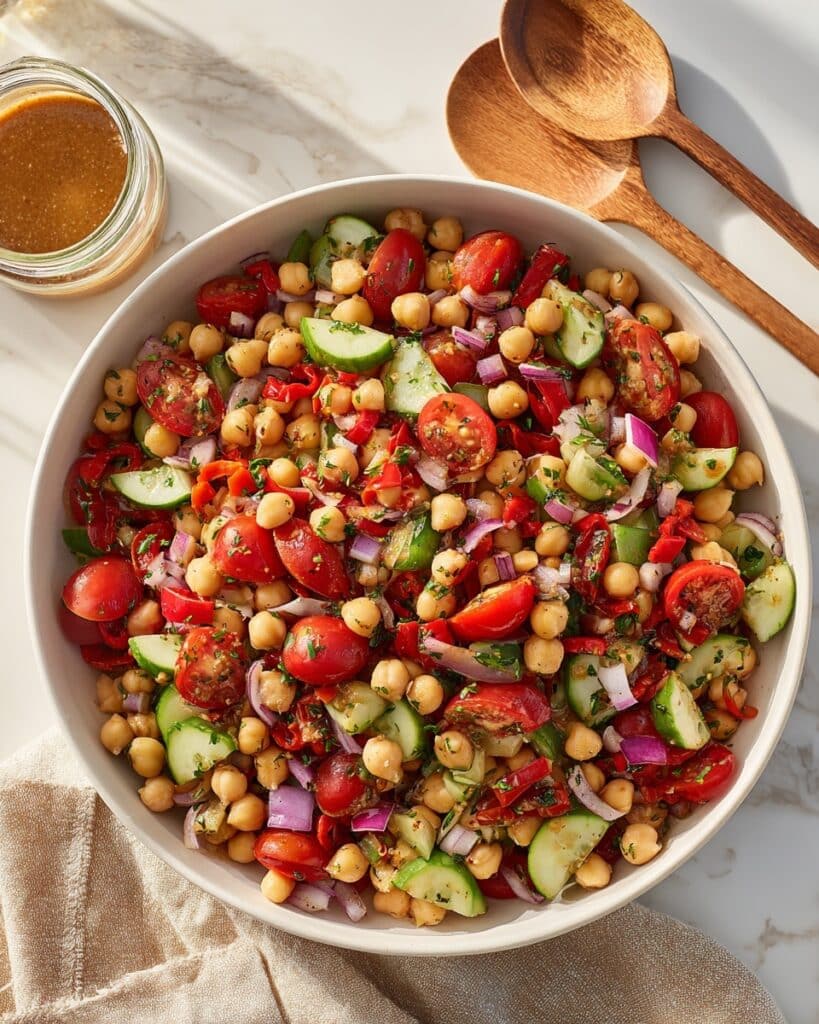 Mediterranean Chickpea Salad Recipe