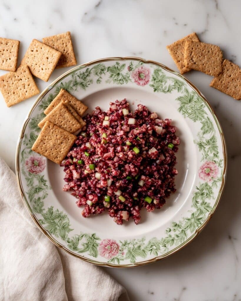 Holiday Cranberry Jalapeño Cream Cheese Dip Recipe