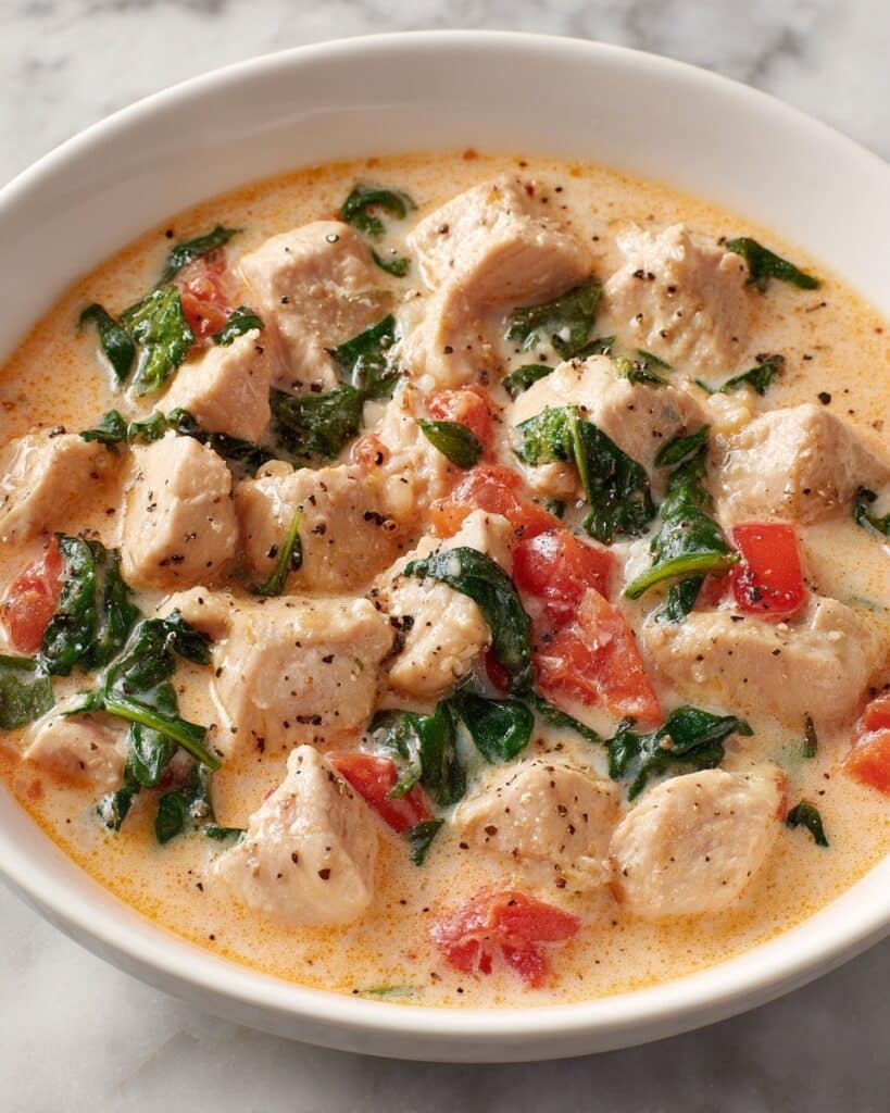 Instant Pot Creamy Chicken Soup Recipe