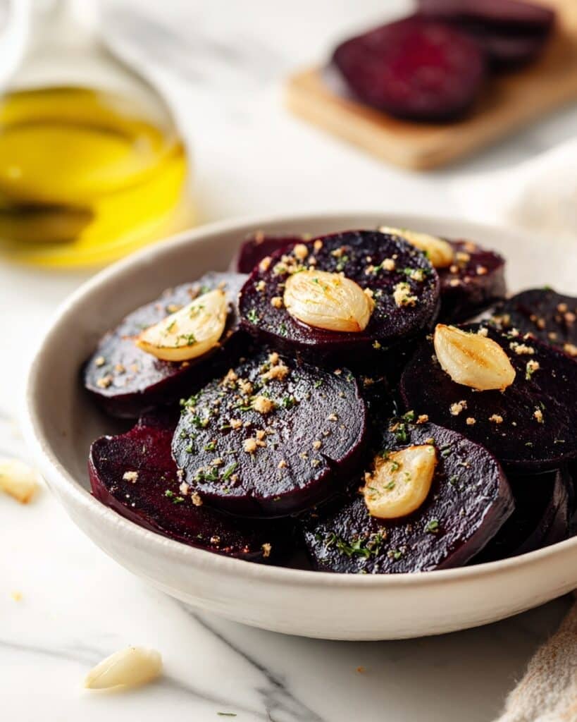 Roasted Beetroot and Garlic Recipe