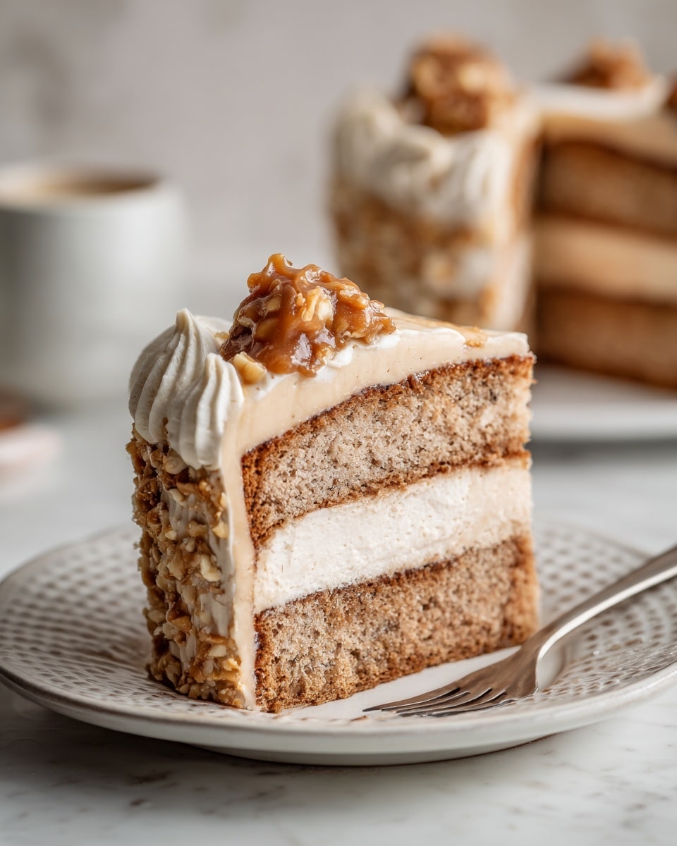Pumpkin Cake with Caramel Cream Cheese Frosting Recipe - Recipe Image