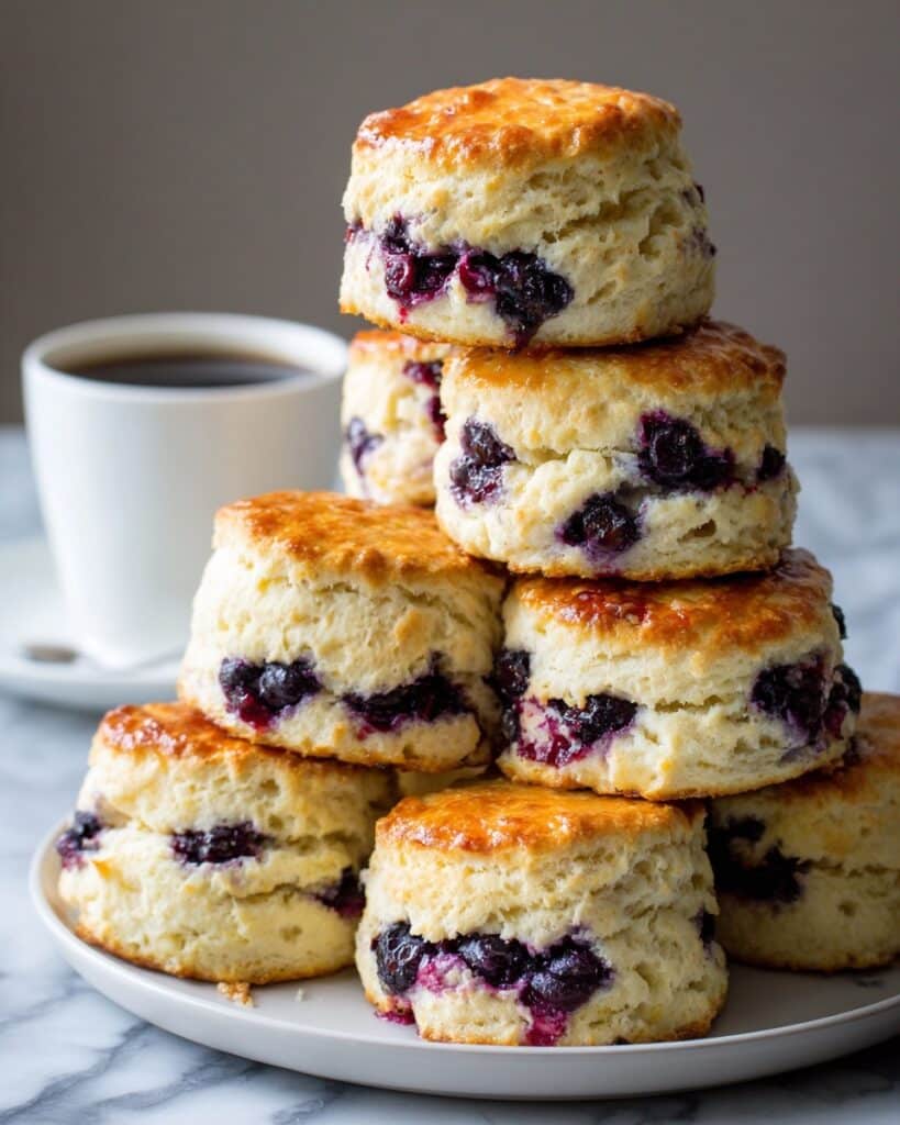 Bursting Blueberry Biscuits Recipe