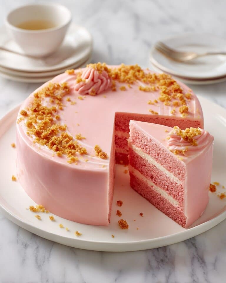 Strawberry Cheesecake Bundt Cake Recipe