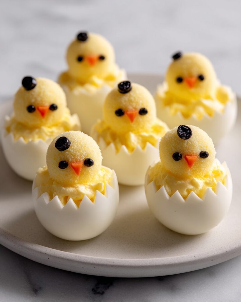 Deviled Egg Chicks Recipe