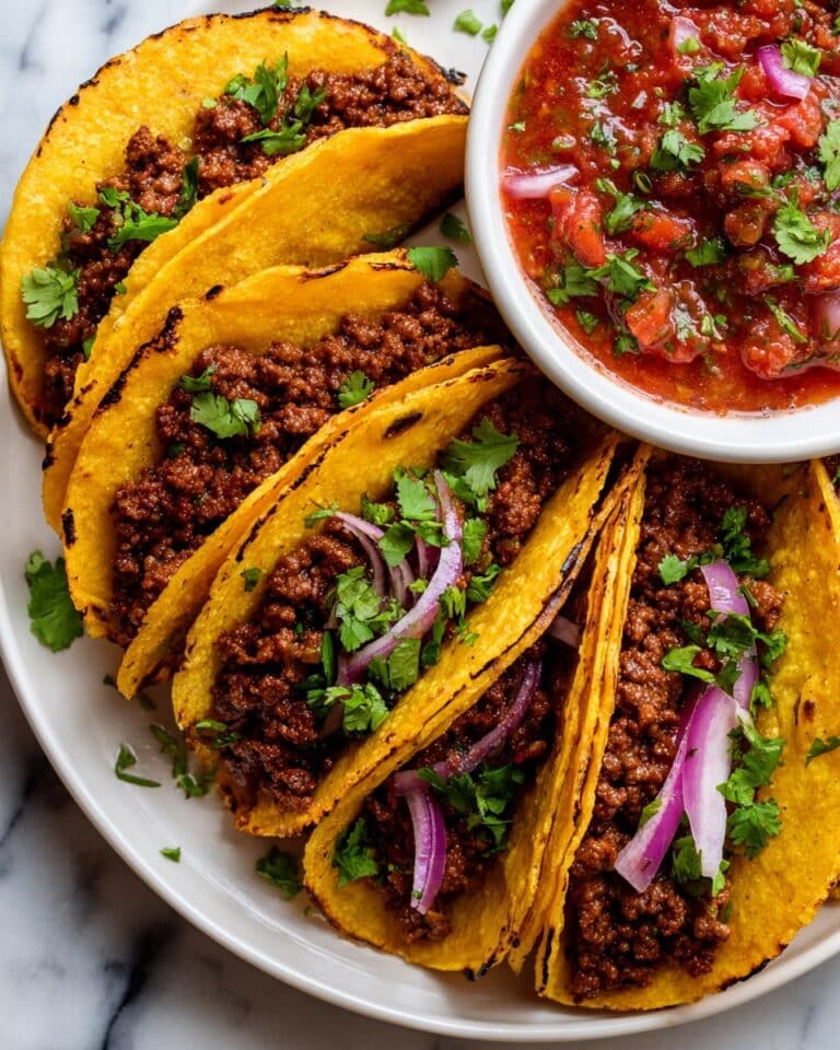 Crispy Ground Beef Tacos Recipe