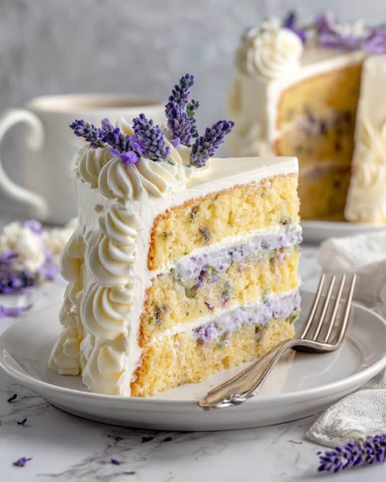 Lemon Lavender Cake Recipe