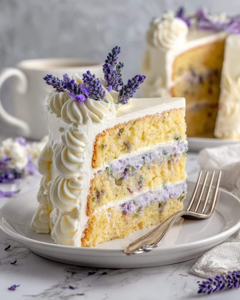Lemon Lavender Cake Recipe