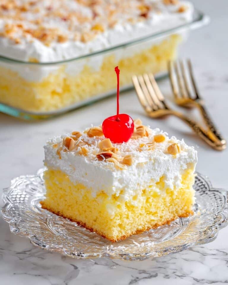 Hawaiian Wedding Cake with Whipped Cream Cheese Frosting Recipe