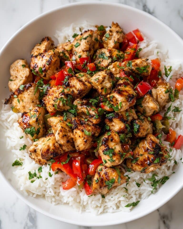 Air Fryer Chicken and Peppers Recipe