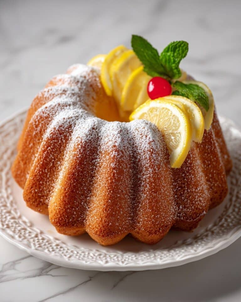 Extreme Lemon Bundt Cake Recipe
