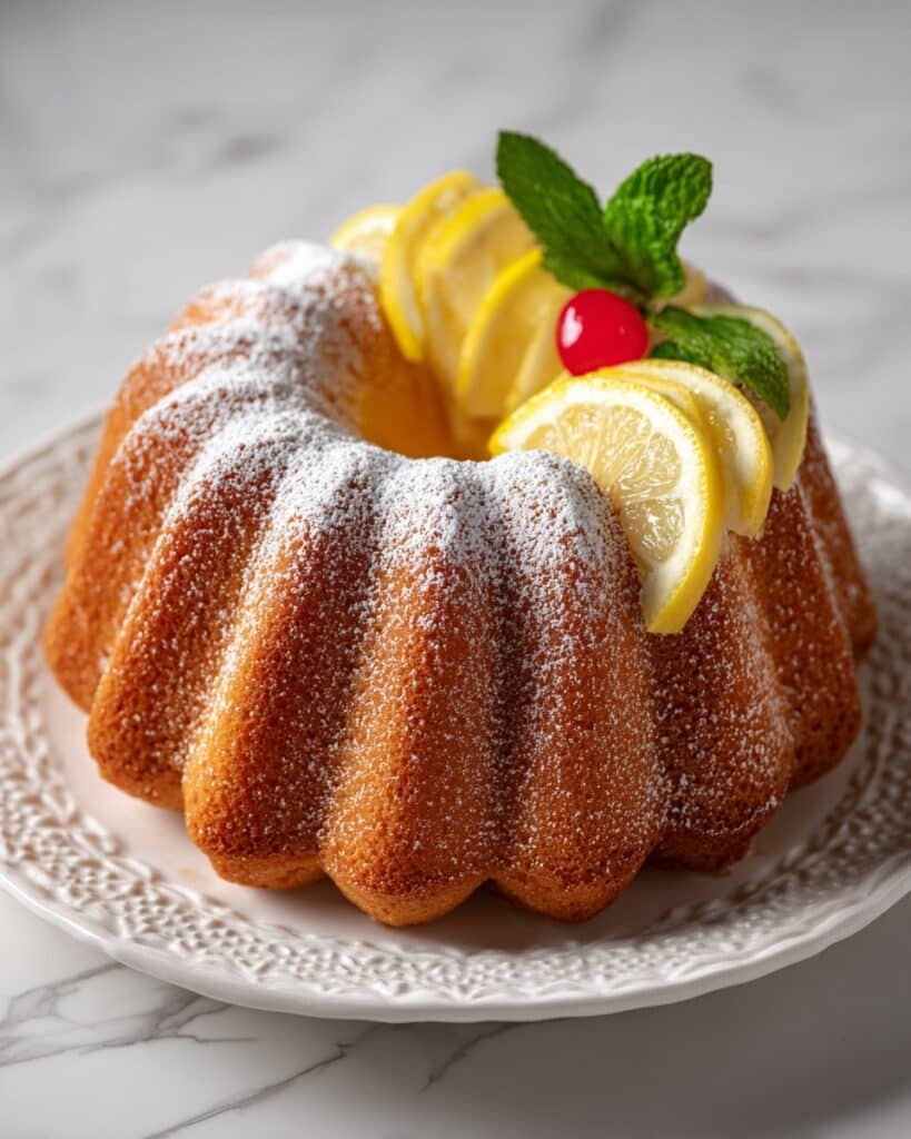 Extreme Lemon Bundt Cake Recipe