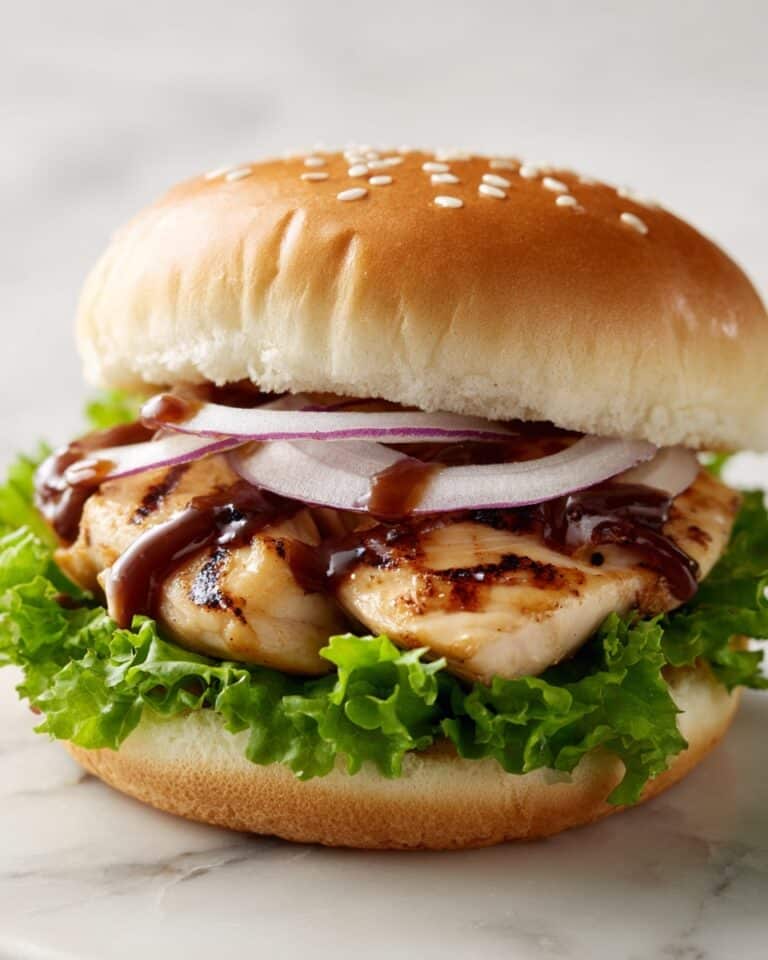 Teriyaki Chicken Burger Recipe