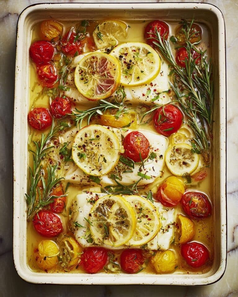 Easy Mediterranean Baked Fish Recipe
