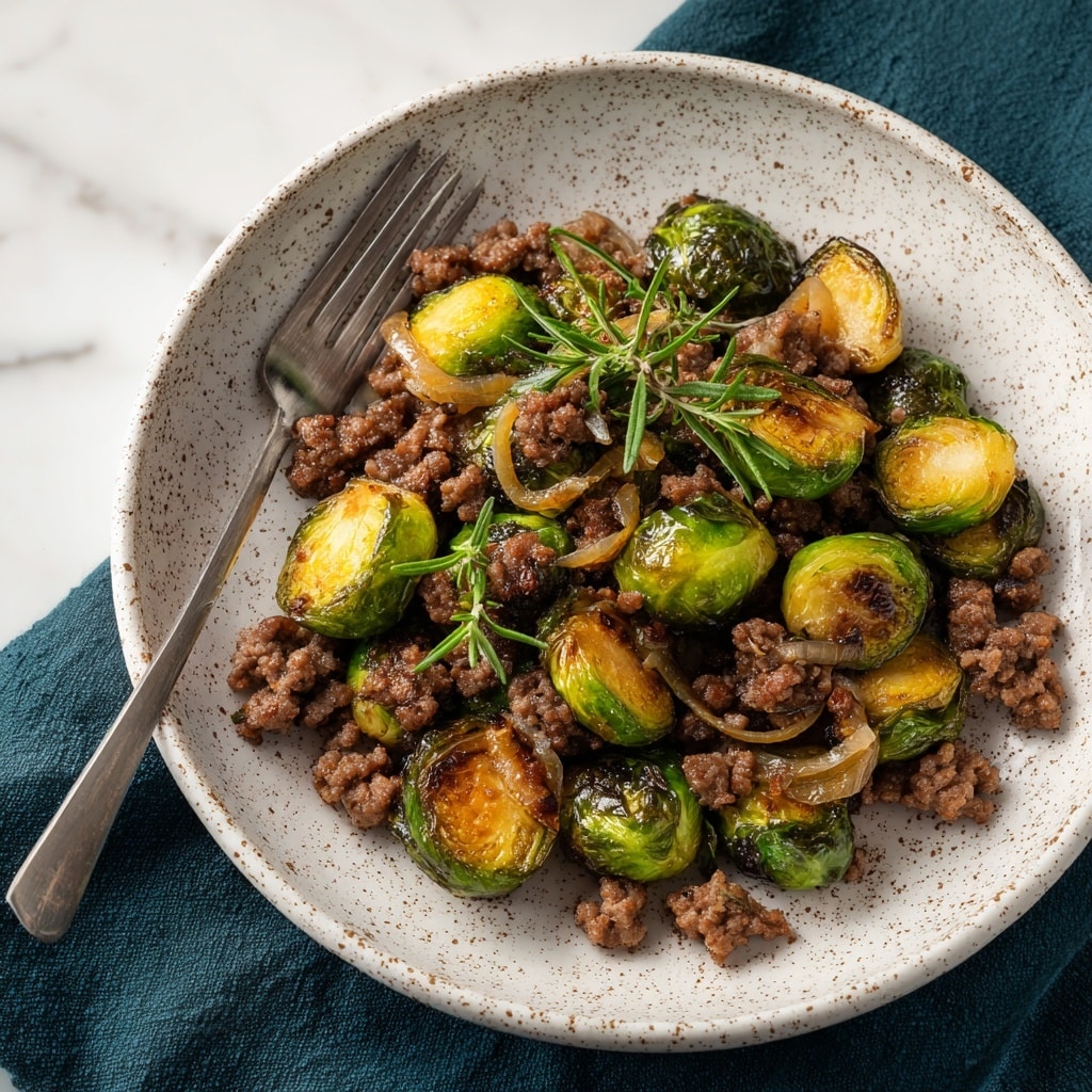 Brussels Sprouts and Sausage Stir-Fry Recipe