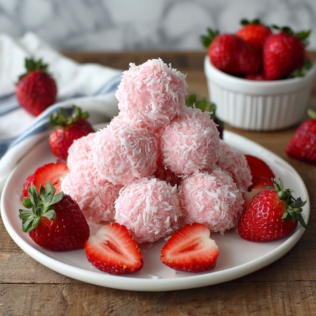 Strawberry White Chocolate Truffles Recipe