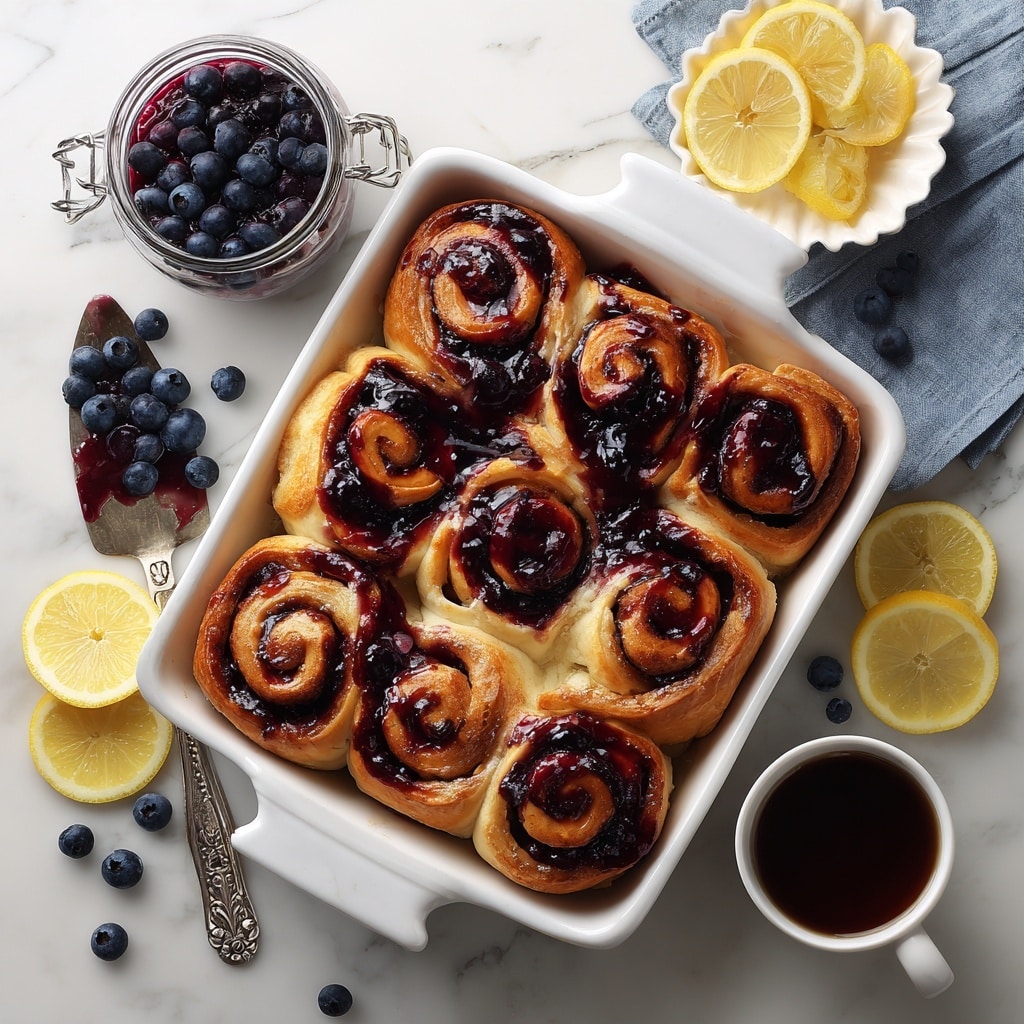 Blueberry Cinnamon Rolls Recipe