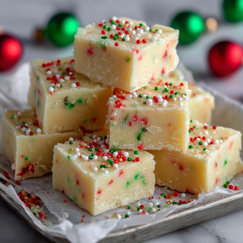 Christmas Shortbread Sugar Cookie Bites Recipe
