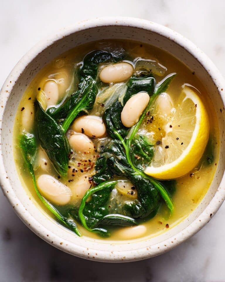 Creamy Lemon Garlic Butter Beans Recipe