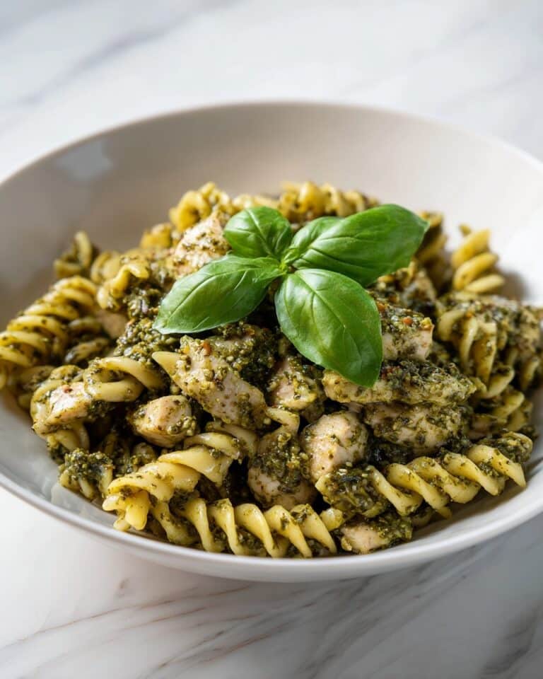 Creamy Chicken Pesto Pasta: A Comforting Family Favorite Recipe