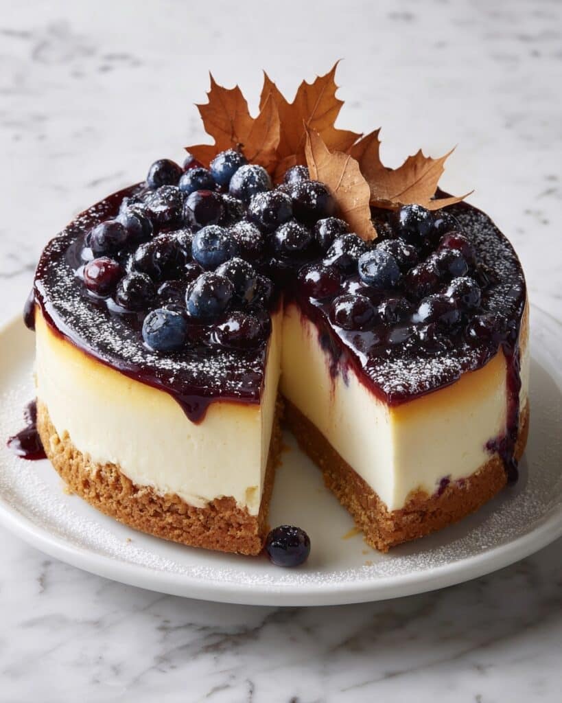 Blueberry Ricotta Pudding Cake Recipe