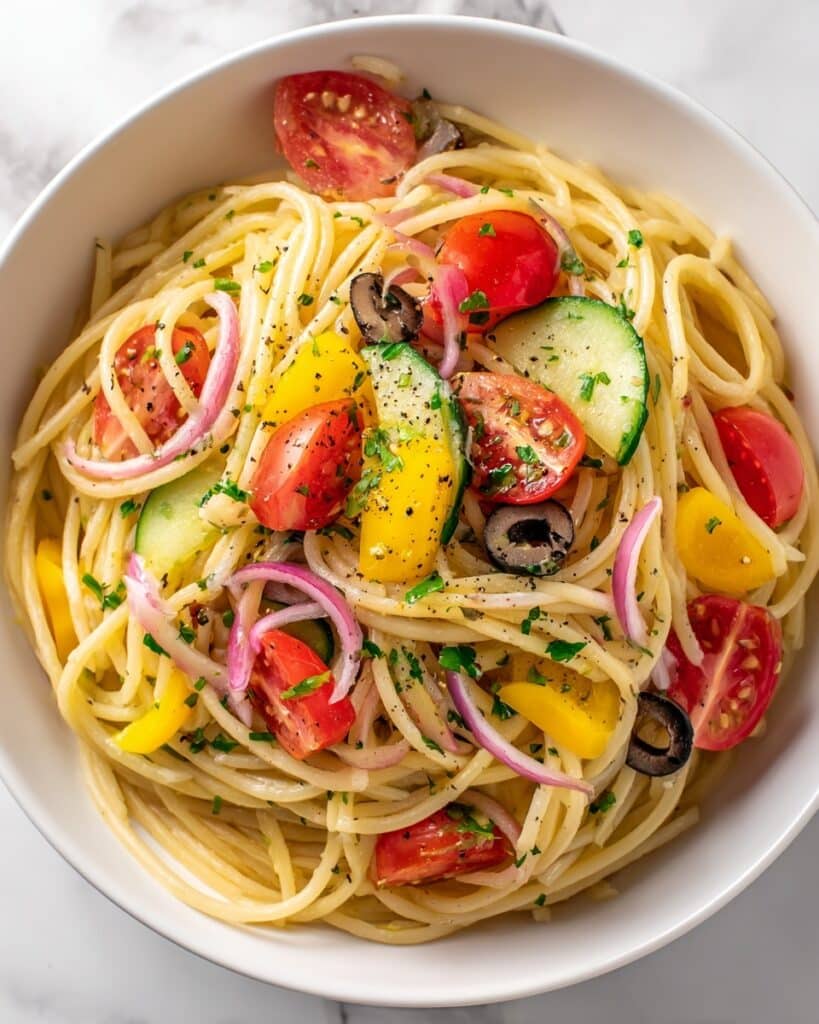 California Spaghetti Salad Recipe