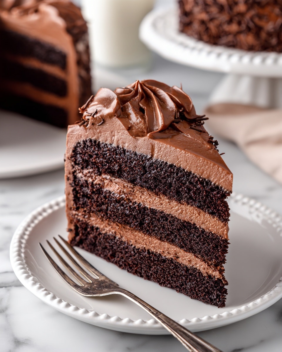 Homemade Chocolate Cake Recipe - Recipe Image