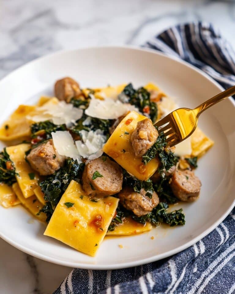 Butternut Squash Sausage Pasta Recipe