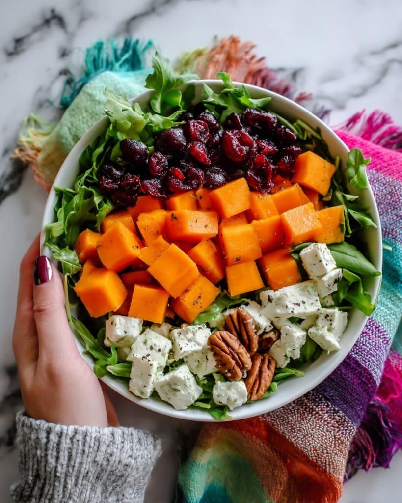 Butternut Squash Feta Salad Recipe