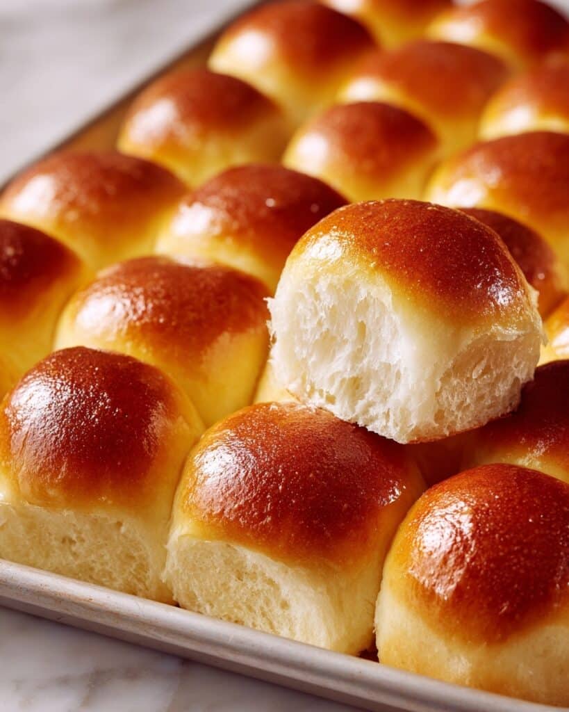 Soft and Buttery Homemade Rolls Recipe