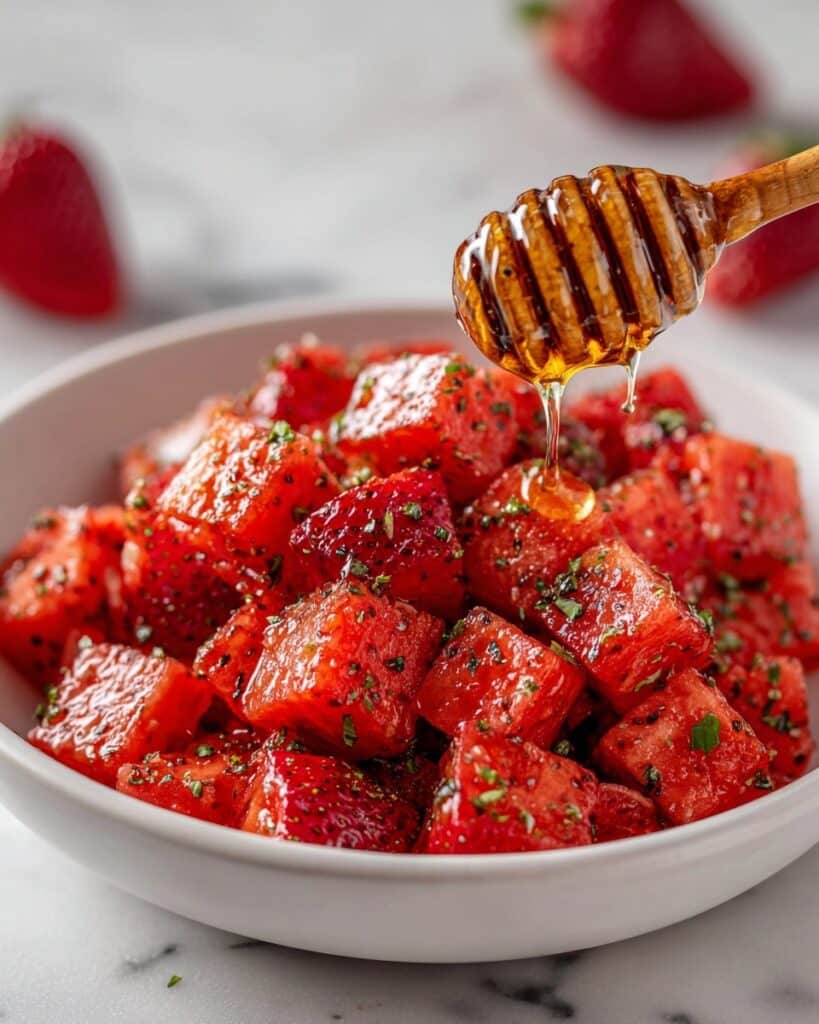 Strawberry Watermelon Salad: A Refreshing Summer Delight Recipe