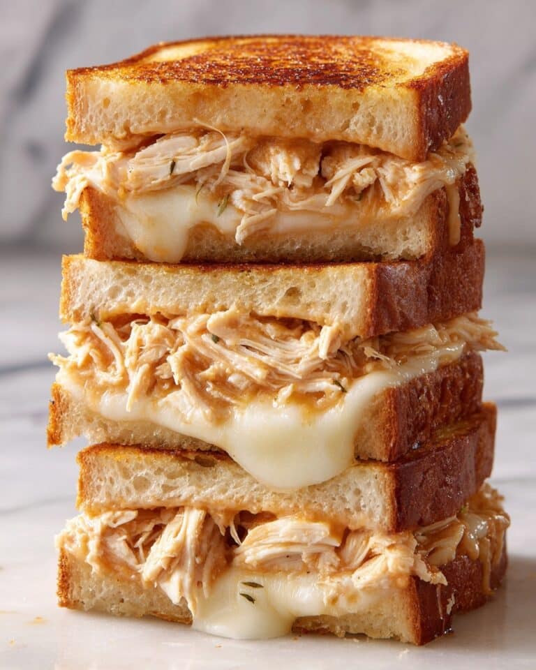 Buffalo Chicken Grilled Cheese Recipe