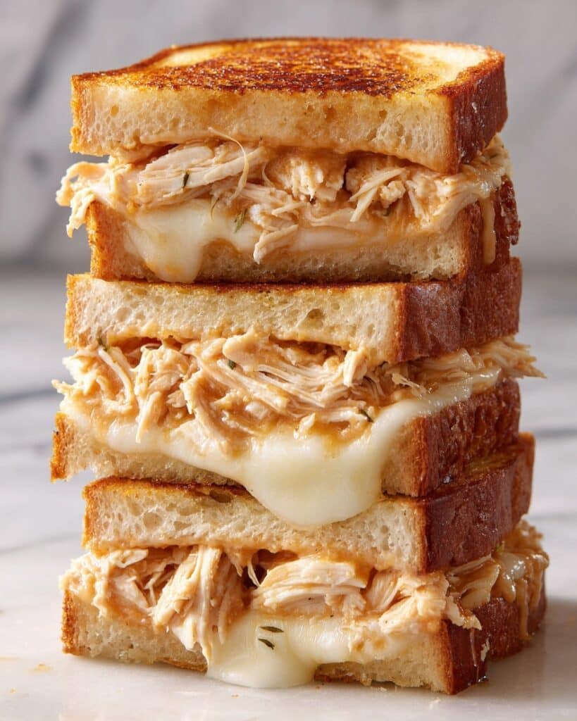 Buffalo Chicken Grilled Cheese Recipe