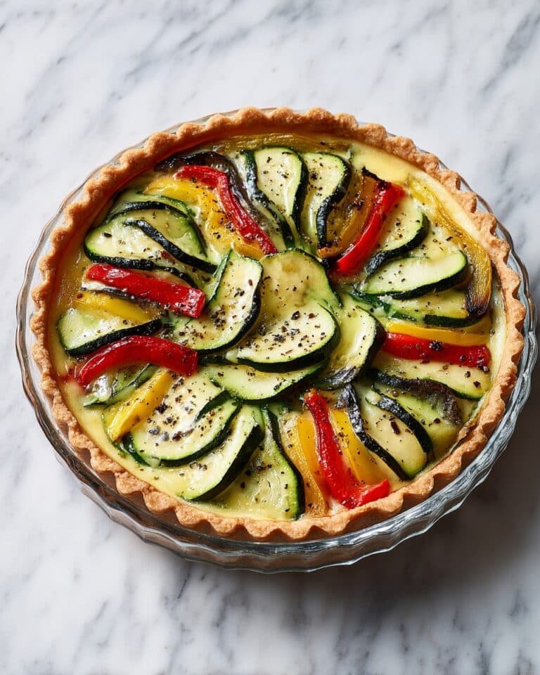 Roasted Vegetable Quiche Recipe